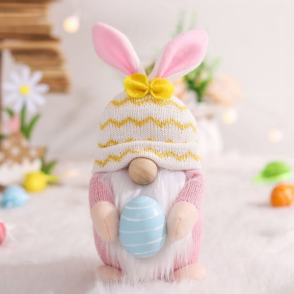 Knitted Bunny Easter Gnomes Easter Gnome Easter Decor Easter Decorations for The Home Easter Decoration Easter Home Decor,Family Gifts,1PCS
