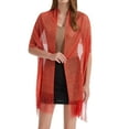 thumbnail image 1 of Knitted Cable Wrap formal Cover Up for Evening Dresses Light Shawl for Women Summer Sweater Scarf with Sleeves Scarf for Women Summer Shawl Chiffon Shawl Lightweight Shawl Scarf with Sleeves, 1 of 6