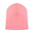 thumbnail image 1 of Knitted Cap Cuffless Beanie - Pink, 1 of 1