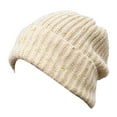 thumbnail image 1 of Knitted Cap, Flexible Breathable Acrylic Fiber Ear Protection Warm Hat for Cold Weather, 1 of 8