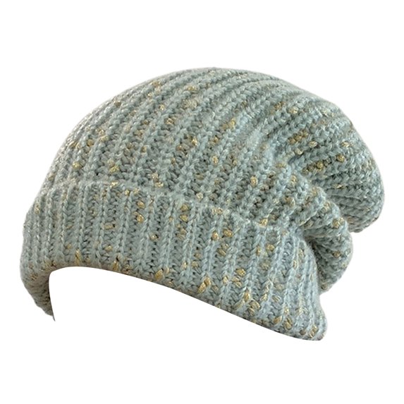 Knitted Cap Flexible Breathable Acrylic Fiber Ear Protection Warm Hat for Cold Weather