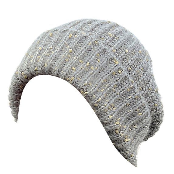 Knitted Cap Flexible Breathable Acrylic Fiber Ear Protection Warm Hat for Cold Weather
