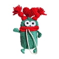 thumbnail image 1 of Knitted Car Key Fob Cover, Handmade Yarn Case Protector with Keychain Loop for Remote Start Keyless Entry Transmitter, 1 of 2