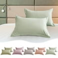 thumbnail image 1 of Knitted Cotton Pillowcase Set | Decorative Dormitory Pillow Covers | Machine Washable Polyester | Hidden Zipper | Multiple Patterns | Soft Comfortable Fabric | Home Decor for Bedroom Living Room, 1 of 9