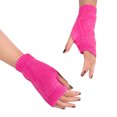 thumbnail image 1 of Knitted Fingerless Gloves Soft Stretchy Cuff Design Comfortable Half Finger Hand Warmers for Daily Use, 1 of 2