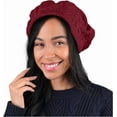 thumbnail image 1 of Knitted French Berets for Women by Nollia, 1 of 7