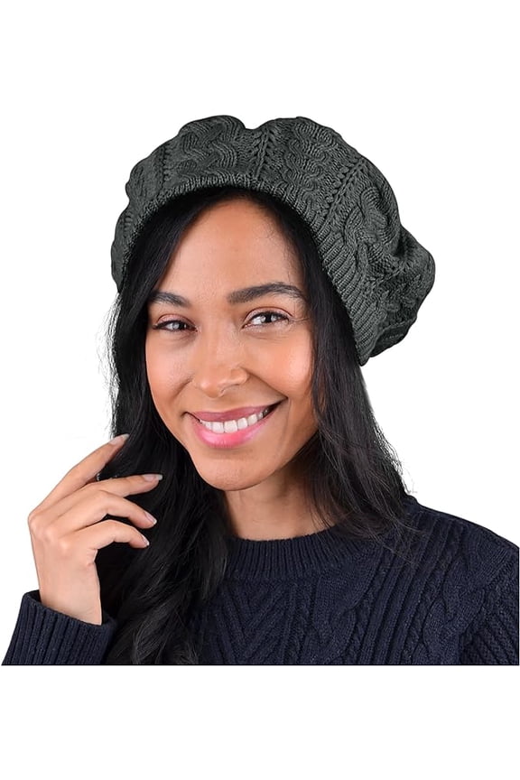 Knitted French Berets for Women by Nollia