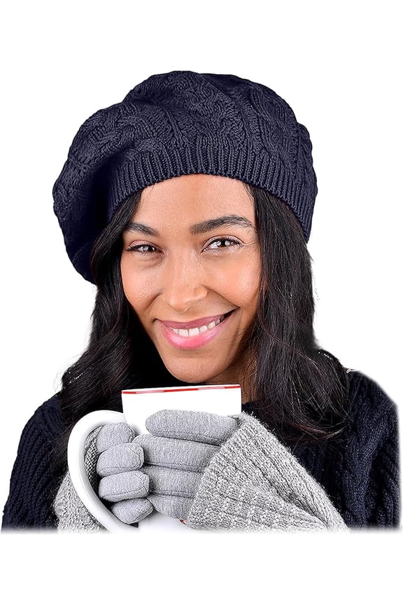 Knitted French Berets for Women by Nollia