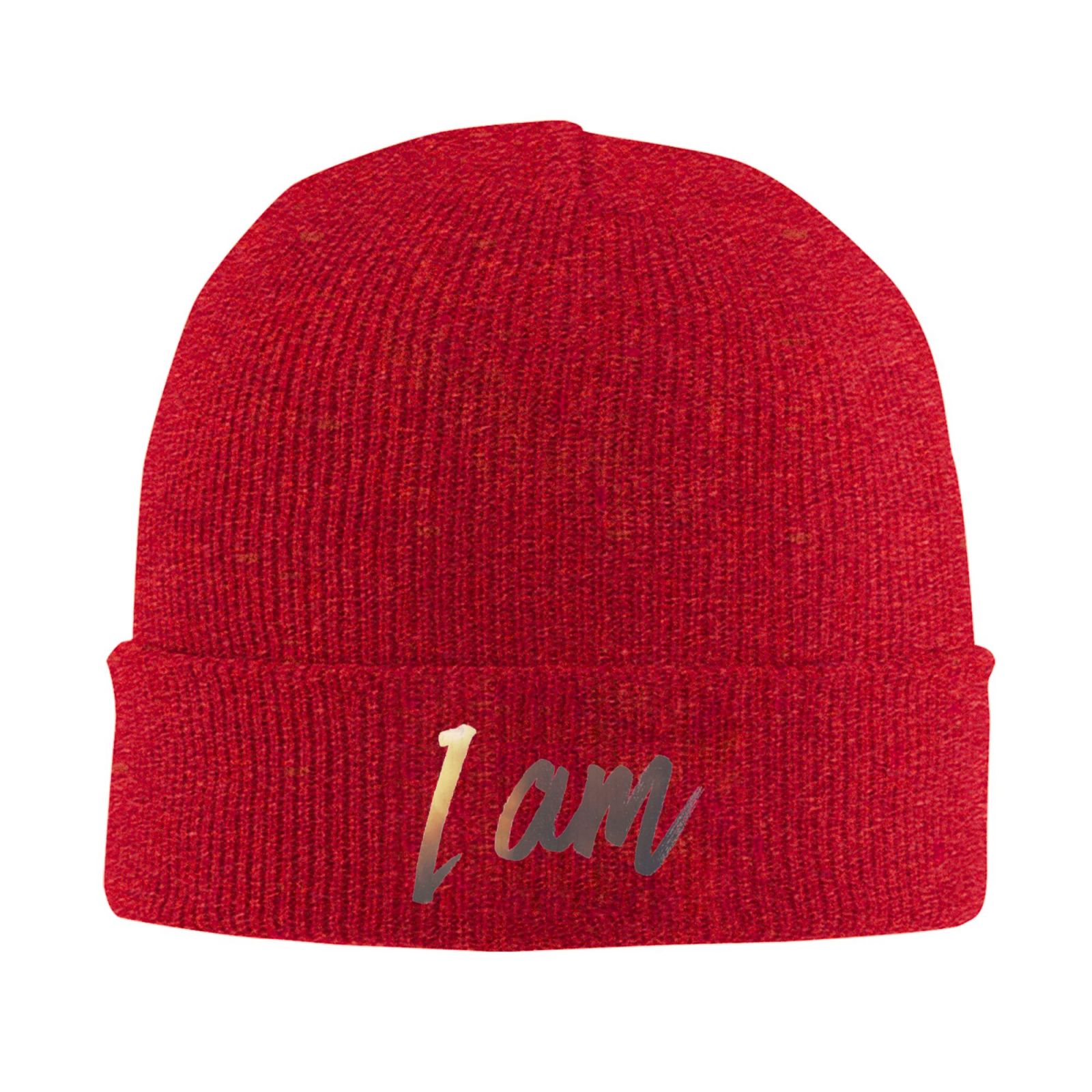 Knitted Hati Am Simple Printing