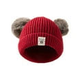 Knitted Hats Doll For Boys Winter Baby Girls Cap Warm Kids Baby Care