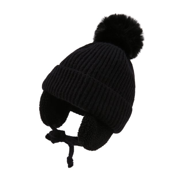 Knitted Kids Beanie Cap Bomber Hat Baby Boy Girl Hat Warm Children Baby