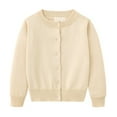 thumbnail image 1 of Knitted Sweater Cardigan For Girls School Uniform Matching Button Coat Best Gift For Girls, 1 of 1