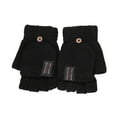 thumbnail image 1 of Knitted Men's Winter Gloves Convertible Flip Fingerless for Outdoor Sports Warm and Durable, 1 of 4
