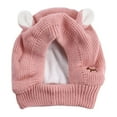 thumbnail image 1 of Knitted Warm Pet Earmuffs Winter Dog Warm Knitted Hat Relieves Anxiety, 1 of 2
