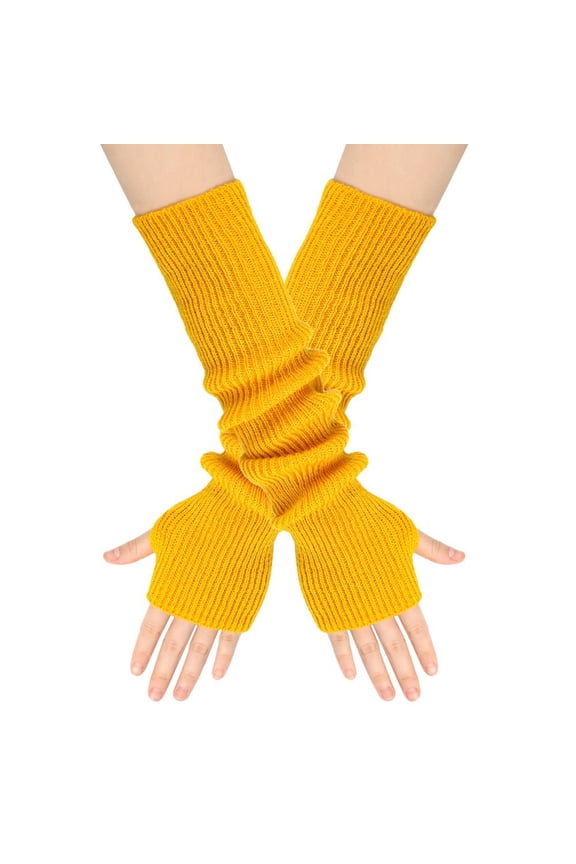 Knitted Winter Mittens For Outdoor Activities And Cold Weather Comfort Daily Use Soft Warm Yarn Gloves