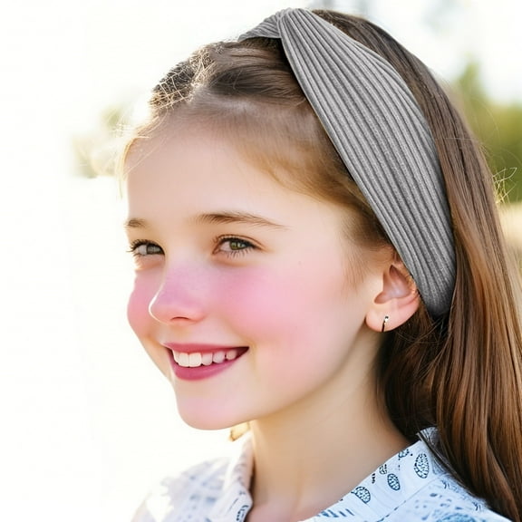 Knitted Yoga Headband for Women Stretchy Soft Sports Hair Band Workout Head Wrap Accessory 8PCS