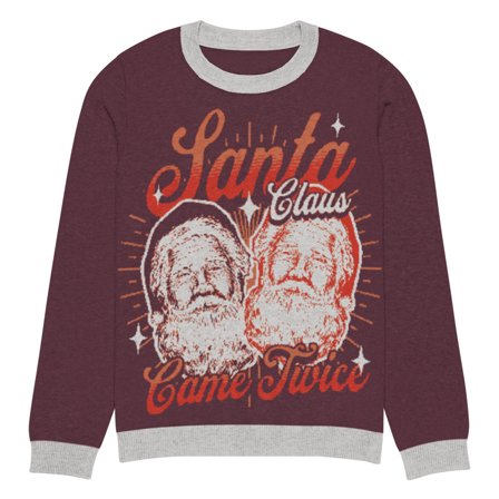 Knitted crew neck sweater (2XS)