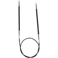 thumbnail image 1 of Karbonz Fixed Circular Needles 32"-Size 4/3.5mm, Pk 1, Knitter's Pride, 1 of 2