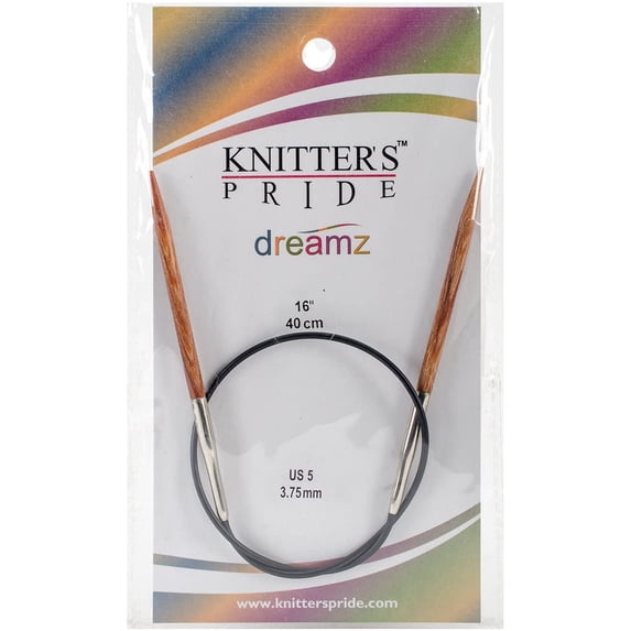 Knitter's Pride 5/3.75mm Dreamz Fixed Circular Needles, Size 16"