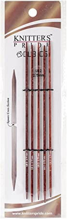 Punte Per Ferri Da Maglia Cubics Natural - Lunghezza 11.6 Cm, Corpo Quadrato, Per Lavori A Maglia Uniformi