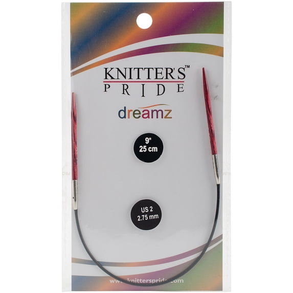 Knitter's Pride Dreamz 10" Fixed Circular Knitting Needles - US 2, 2.75mm