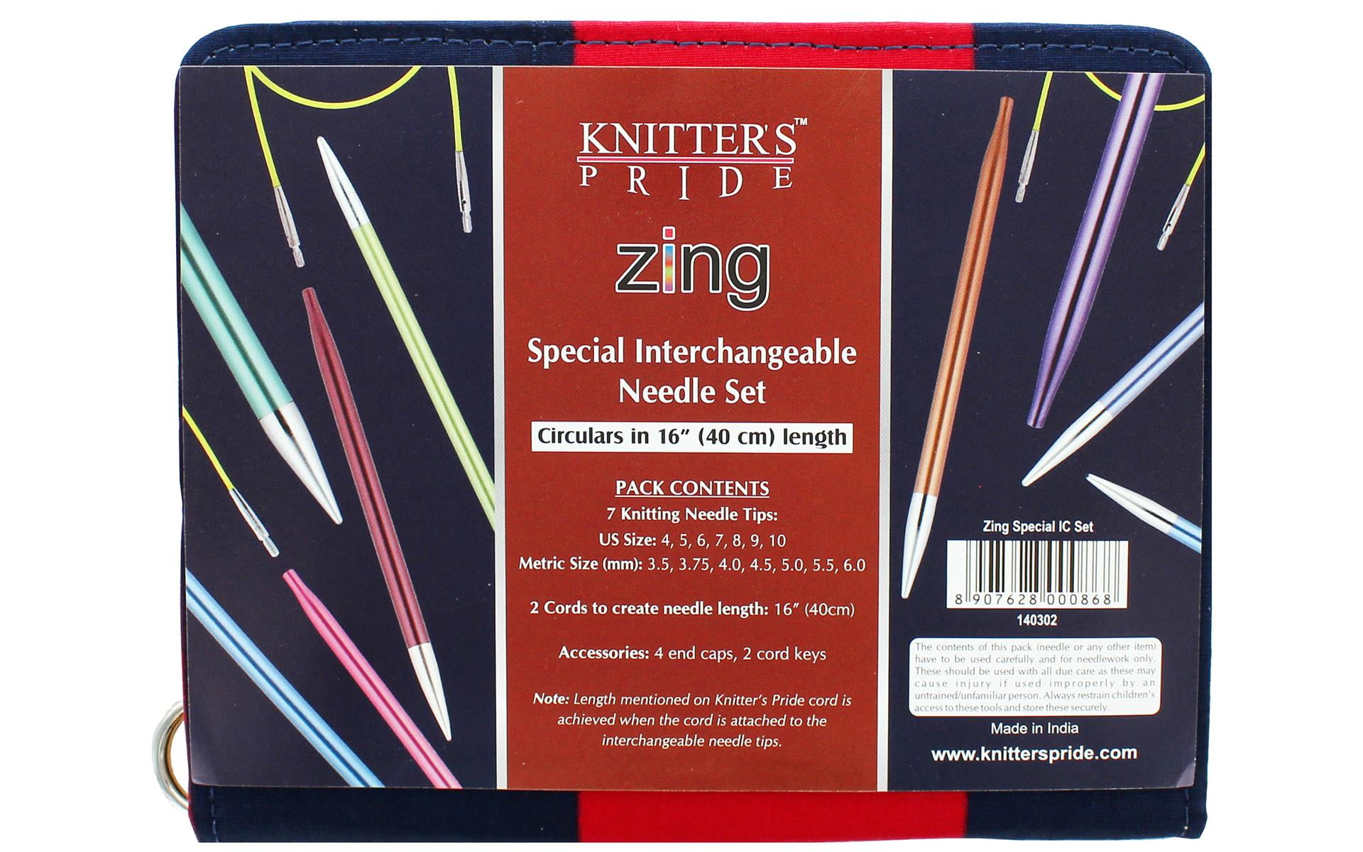 Knitter's Pride Zing Circular Knitting Needles, 80cm/32 – True North Yarn  Co.