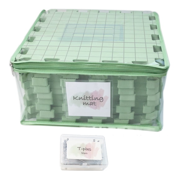 Knitting Blocking Mats Thick Grids Board Crochet Blocking Mats with Grids EVA Blocking Mats Needleworks Tool