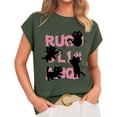 thumbnail image 1 of Knitting Cat T-Shirt Cute Graphic Tees For Women Spring Tops For Women Businesscasual Tops For Women Outdoor Clothing Women Beach Shirts For Women Vintage Tshirts For Women, 1 of 6
