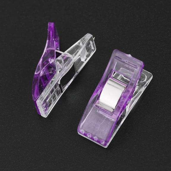 Knitting Clip, 4Colors 20pcs/pack Plastic Needlework Clip For Quilting Sewing Knitting Fabric Binding Clamps