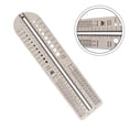 thumbnail image 1 of Knitting Companion Sock Ruler for Perfect Measurements Every Time M68E, 1 of 12