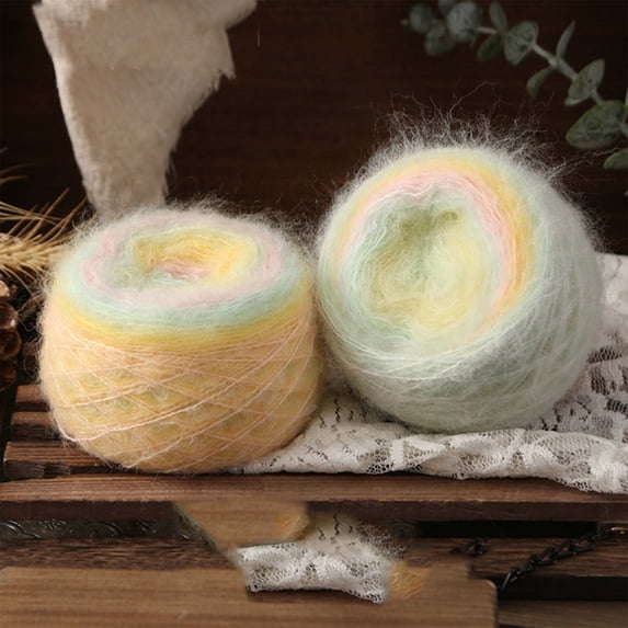 Knitting and Crochet Yarn, Soft Hand Knitting Yarn for Crafting, Versatile Fiber Yarn for Sweaters, Scarves, Hats, Blankets and DIY Weaving Projects, Needlework Craft Supply