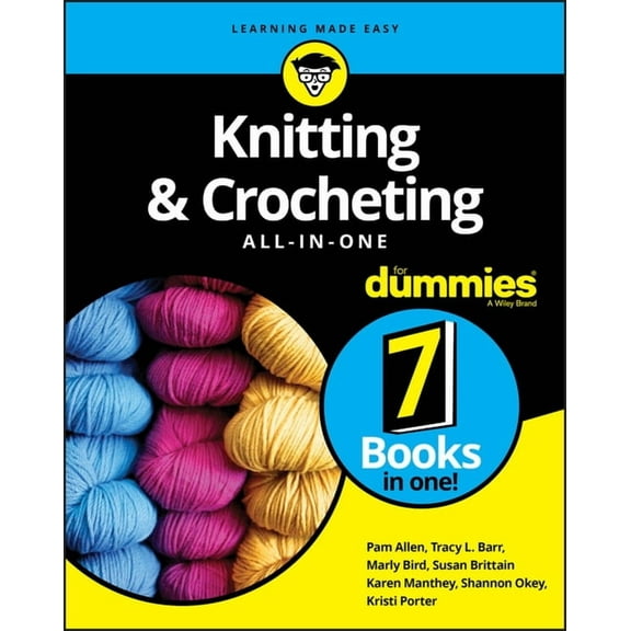 Knitting & Crocheting All-In-One for Dummies, (Paperback)