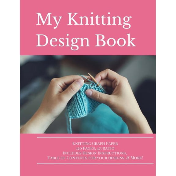 Knitting Design Graph Paper Book : 4:5 Ratio