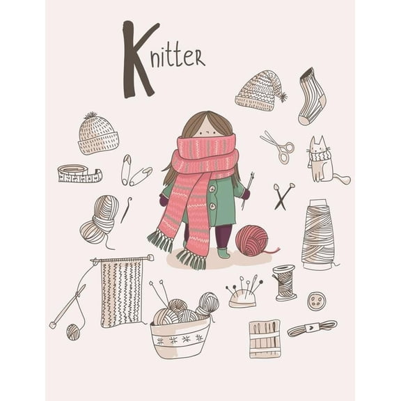 Knitting Graph Paper: Knitter: Knitting Design Graph Paper 40 Stitches = 50 rows, Designing your own patterns by yourself. Record and Create your project 110 Pages (Knitting Pattern) (Paperback)