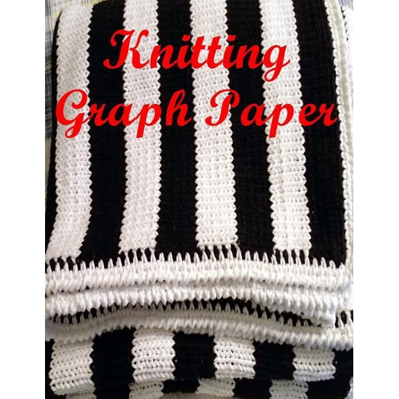 Knitting Graph Paper: Letter Format 8.5x11