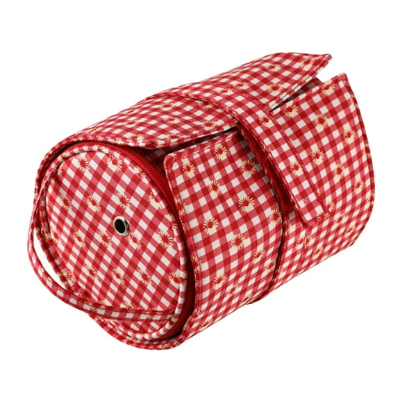 Knitting Kit Little Daisy Storage Bag Tool Polyester Crochet Needles Hooks Case Organizer Crocheting