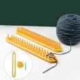 thumbnail image 1 of Knitting Loom Set DIY Machine Adjustable Peg Crochet Loom Knitter Handmade Craft Weaving Tools for Hat Blanket Sweater Shawl Beginners Style A, 1 of 8