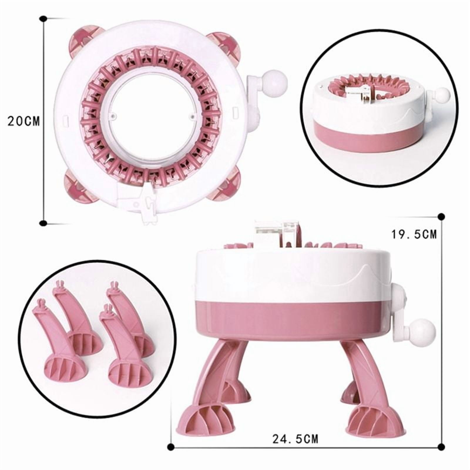 Knitting Machine 22 Needles Smart DIY Knitting Machine DIY Hand Weaving Scarf Sweater Hat Socks Educational Toy