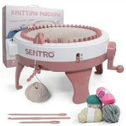 Knitting Machine, 40 Knitting Loom Machines Round Knitting Machines For Beginners, Hand Knitting Wool Knitting Machine, Smart DIY Weaving Kit For Adults And Kids