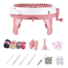 Ycxydr SENTRO 48 Needles Knitting Machine, Row Counter, DIY Scarf, Hat ...