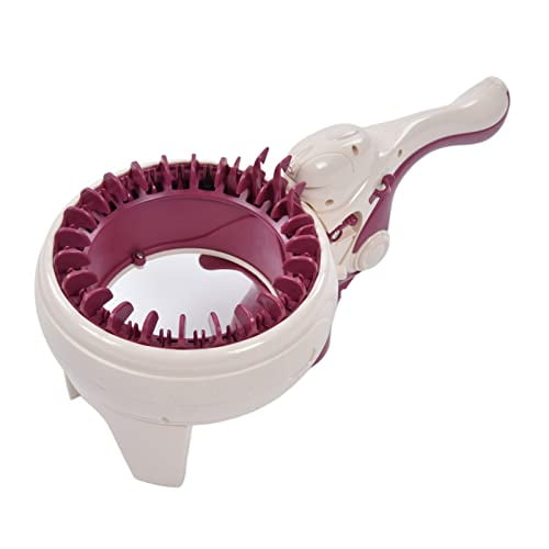 Knitting Machine,Children's Round Knitting Sewing Machine for DIY Scarf Bag Sweater Hat,Easy To Use,for Creativity,for 6 Years Old+,Plastic