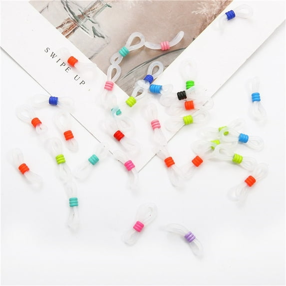 Knitting Needle Stoppers 20-Pack - Rubber Needle Huggers for Circular DPNs Flexiflips, Stitch Holders US 00-9, Colorful Crafting Accessories, Knitting Crochet Yarn Tools for Secure Stitch Protection