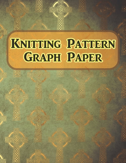 Knitting Pattern Graph Paper 120 Pages, 45 Ratio Graph Paper, 8.5" X