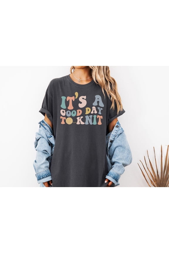 Knitting Shirt, Knitter T-Shirt For Knitter, Cute Knitting Shirt, Yarn Lover Shirt, Knitting Gift