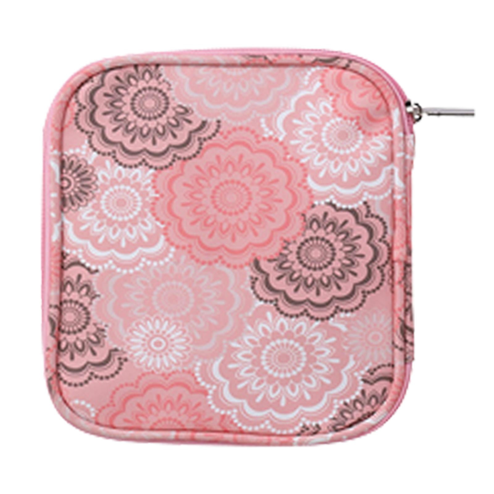Knitting Storage Bag Knitting Bag with Zipper Household Crochet Hook Case , 18x14.5cm
