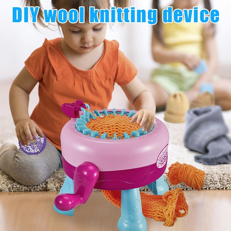 DIY Knitting Machine Small Size Knitting Machine Toy Kids Knitting Machine  Toy (Style 2) 