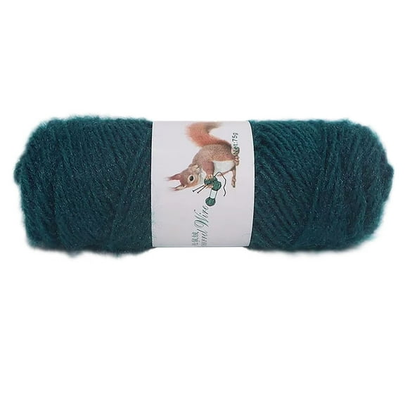 Knitting Yarn under $5! Yrmaups Knitting Yarn, DIY Chunky Wool Yarn for Shawl Hat Scarf, Soft Polyester Yarn for Hand Crochet, Craft Yarn, Yarn for Beginners