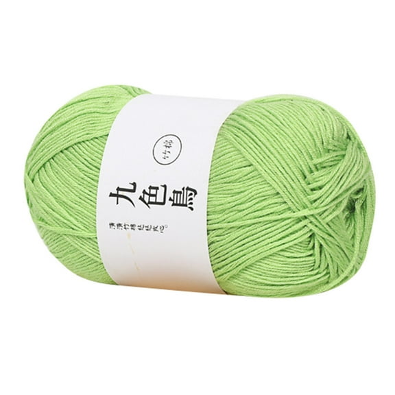 Knitting Yarn Soft DIY Crochet Fiber 50g Wool Bundle Handcraft for Scarf Hat Sweater Crafting