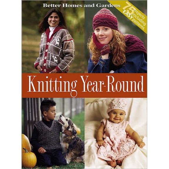 Pre-Owned Knitting Year-Round (Hardcover) 0696216558 9780696216558