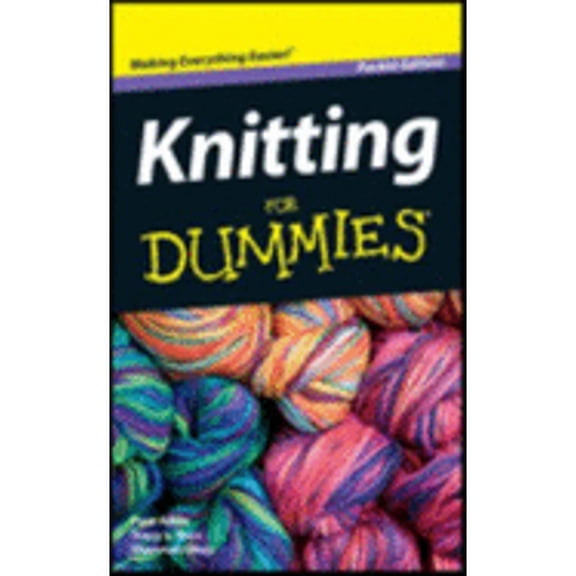 Pre-Owned Knitting For Dummies (Paperback) 111830683X 9781118306833